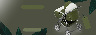 母婴淘宝电商banner图背景