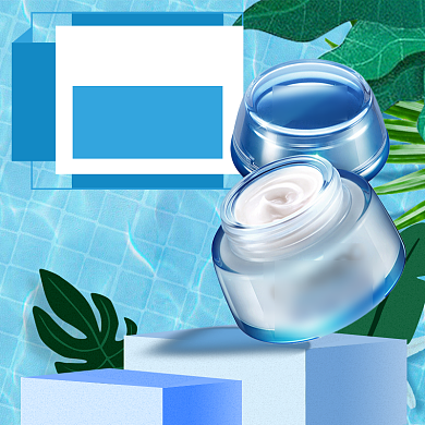 夏季美妆直通车模板背景