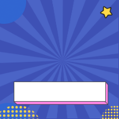 618年中大促蓝色几何公众号次图背景