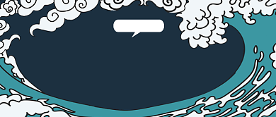 世界海洋日创意卡通公众号首图背景