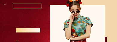 女装春季促销特惠海报模版背景