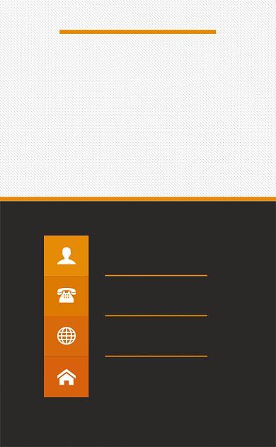 黑金商务创意名片竖版模板背景