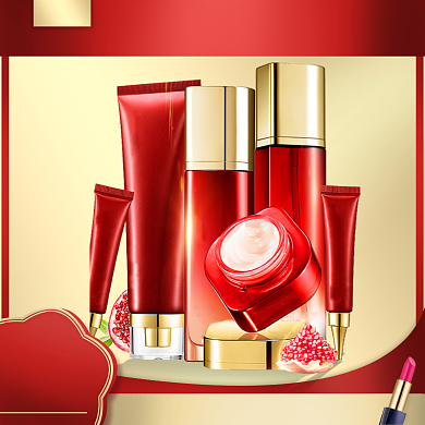 618年中大促美妆直通车主图背景