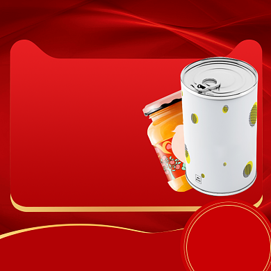 零食狂欢盛典banner背景