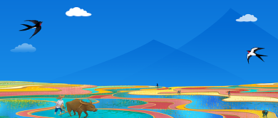 芒种时节二十四节气公众号首图背景