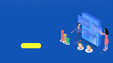 求职面试指南简约插画手机横图背景