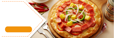 美团美味披萨促销海报背景