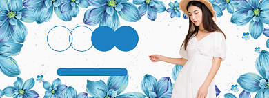 春季女装促销特惠海报模版背景