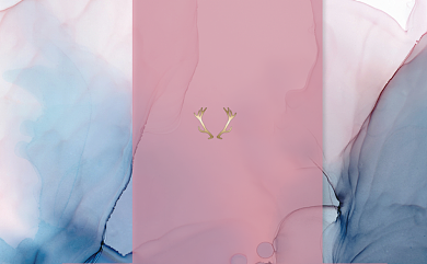 粉色大理石纹理名片背景