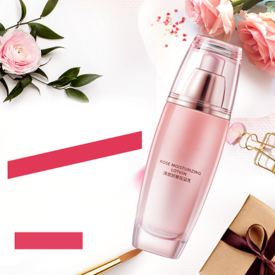 美妆上新海报banner模板背景