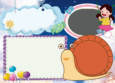 手绘卡通儿童权利保护手抄报小报背景