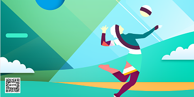 大气简洁我爱运动健身展板背景