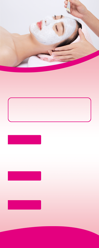 紫色简约招聘美容师宣传易拉宝背景