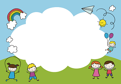 幼儿园奖状卡通奖状荣誉证书背景