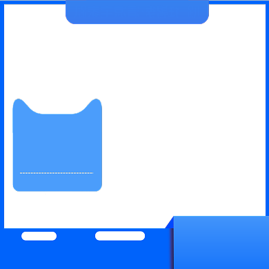 蓝色狂暑季淘宝天猫大促活动主图图标背景