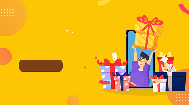 感恩父亲节促销可爱插画手机横图背景