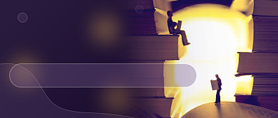 书店夜读新媒体首图背景