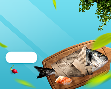 生鲜美食线上购物小程序封面背景