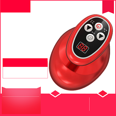 红色大促电商按摩主图直通车背景