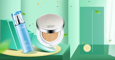 心润清爽拒绝黏腻背景