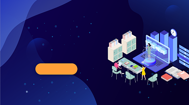 高考冲刺强化辅导简约插画手机横图背景