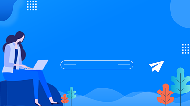 面试求职招聘简约插画手机横图背景