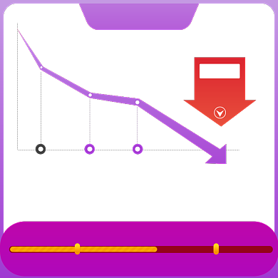 电商大促盛典价格曲线主图背景