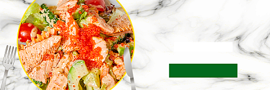 美团轻食主义水果蔬菜沙拉banner背景