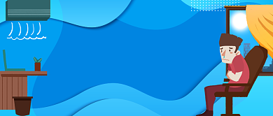 健康小常识如何预防夏季疾病公众号首图背景