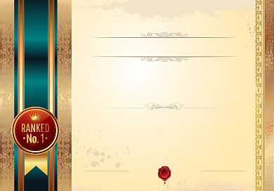 欧式突出贡献奖荣誉证书背景