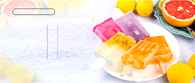 小暑节气简约新媒体配图背景