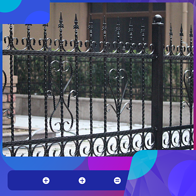 绿化带隔离栏护栏电商主图直通车背景