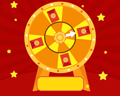 幸运大转盘小程序封面背景