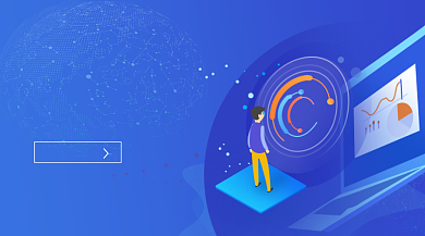 牛市股票金融蓝色大气手机横图背景