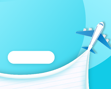 旅行特价机票抢购小程序封面背景