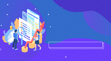 金融投资简约金融投资理财手机横图背景