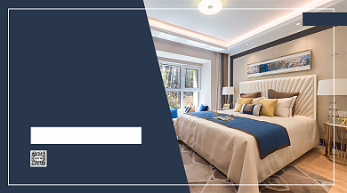 家居家装定制手机海报背景