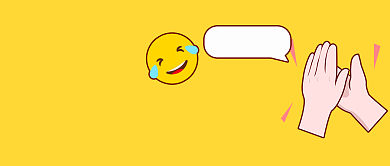 通用搞笑聚焦拍一拍震惊首图背景