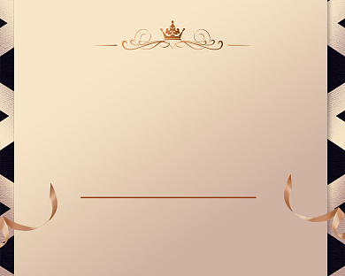 金色大气大牌专场促销小程序封面背景