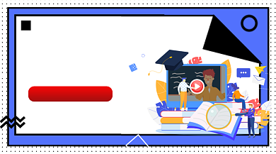 高考冲刺课程简约插画手机横图背景