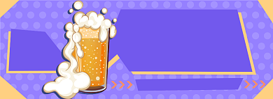 夏日啤酒冷饮电商淘宝banner图背景