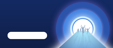 国际青年节科普蓝色公众号首图背景