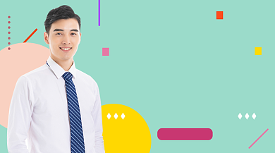 绿色简约高考培训课程封面背景