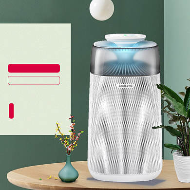 家用净化器家电除甲醛电商主图直通车背景