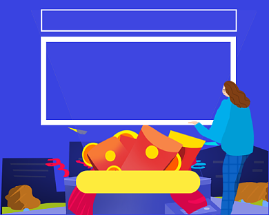 设计坞新用户体验红包多多小程序封面背景