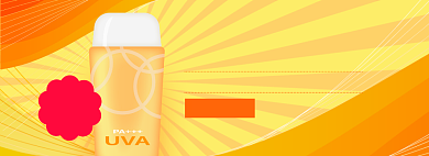 夏日促销防晒护肤淘宝电商banner图背景