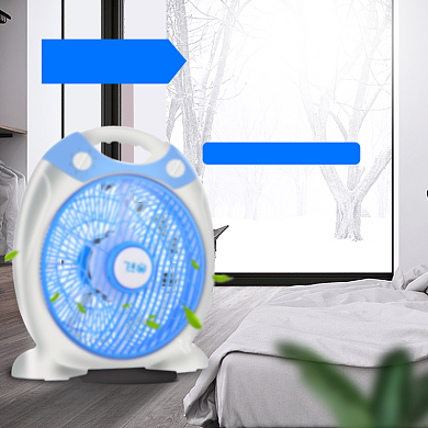 迷你小空调制冷小风扇电商家用主图背景