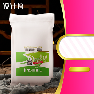 电商农村淘宝兴农脱贫面粉主图背景