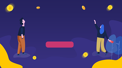 周年盛典抽奖活动时尚大气手机横图背景