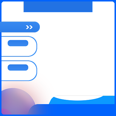 蓝色简约狂暑季淘宝天猫促销活动图标背景